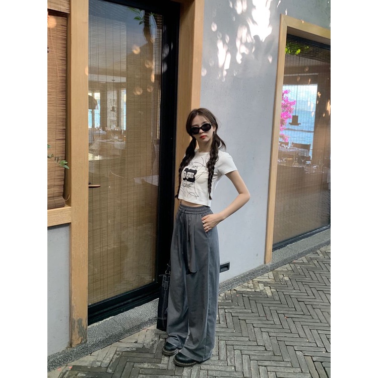 Áo Baby Tee Thun Croptop Nữ Tay Ngắn Hở Vai Dáng Ôm Thời Trang Mùa Hè Hàng Mới Dành Cho Bạn Nữ