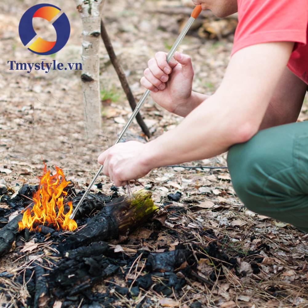 Ống Thổi Lửa Nướng BBQ Bằng Thép Không Gỉ