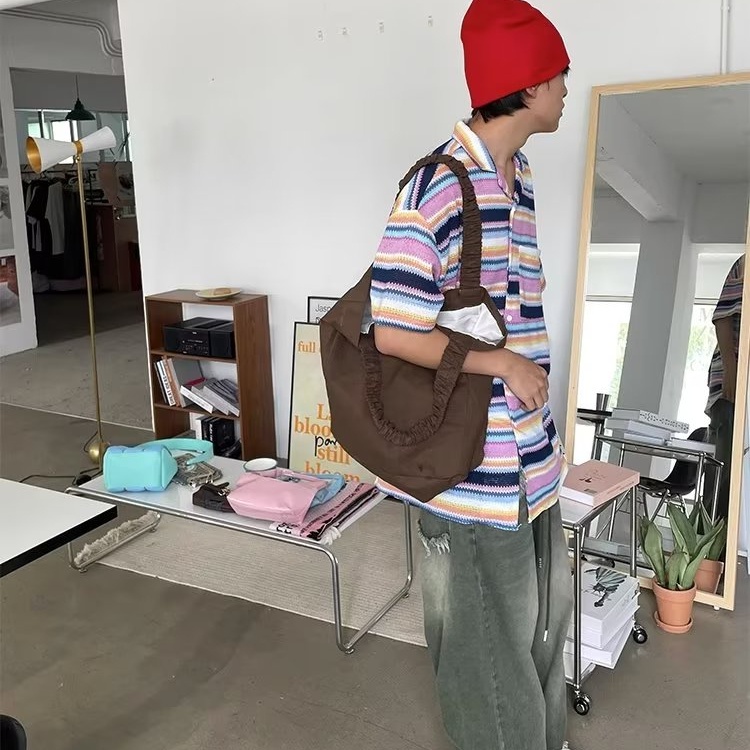 Oro 'S Shop Áo Sơ Mi Tay Ngắn Phong Cách Đường Phố Retro Mỹ Thời Trang Cho Nam