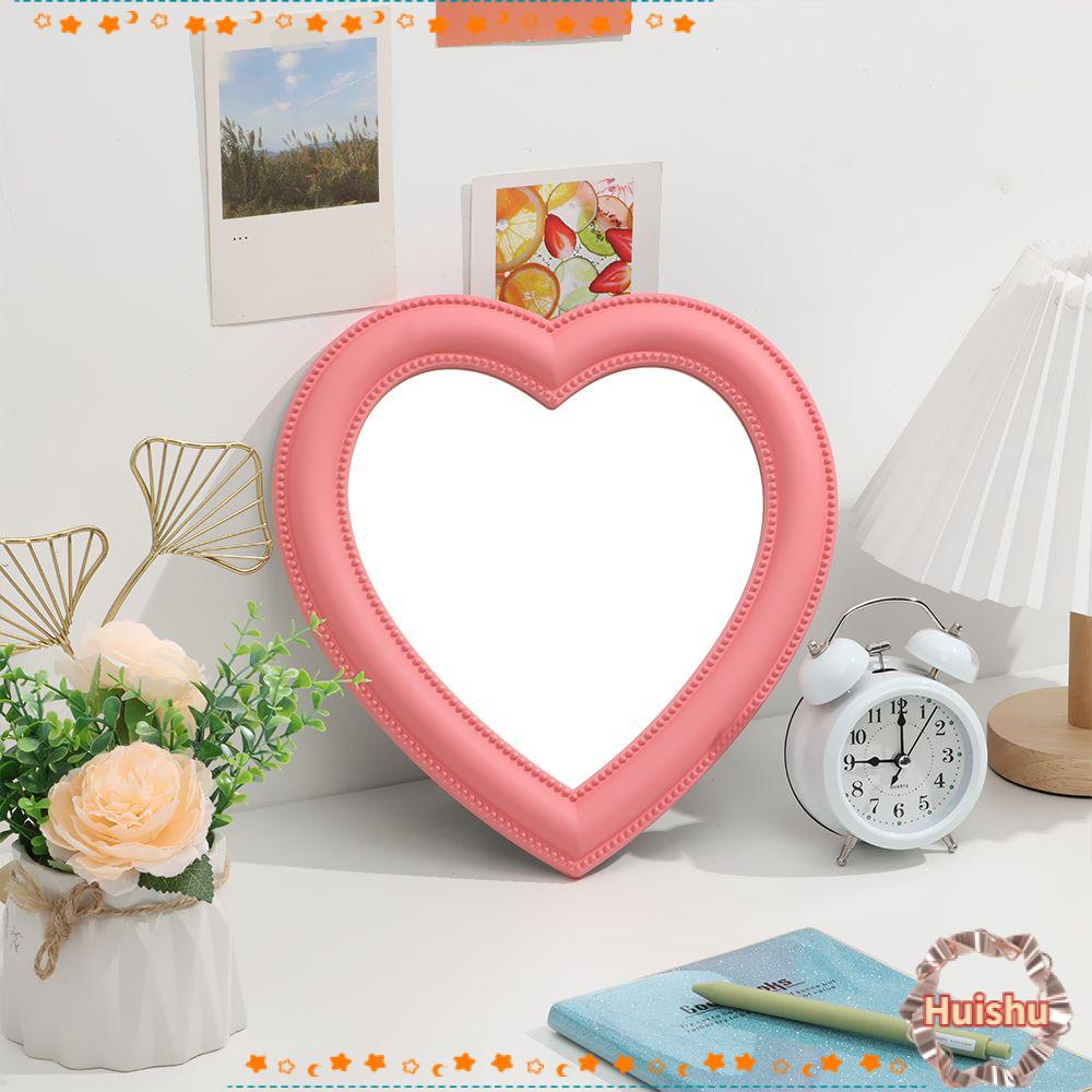 HS Gương Trang Điểm Hình Trái Tim Xinh Xắn