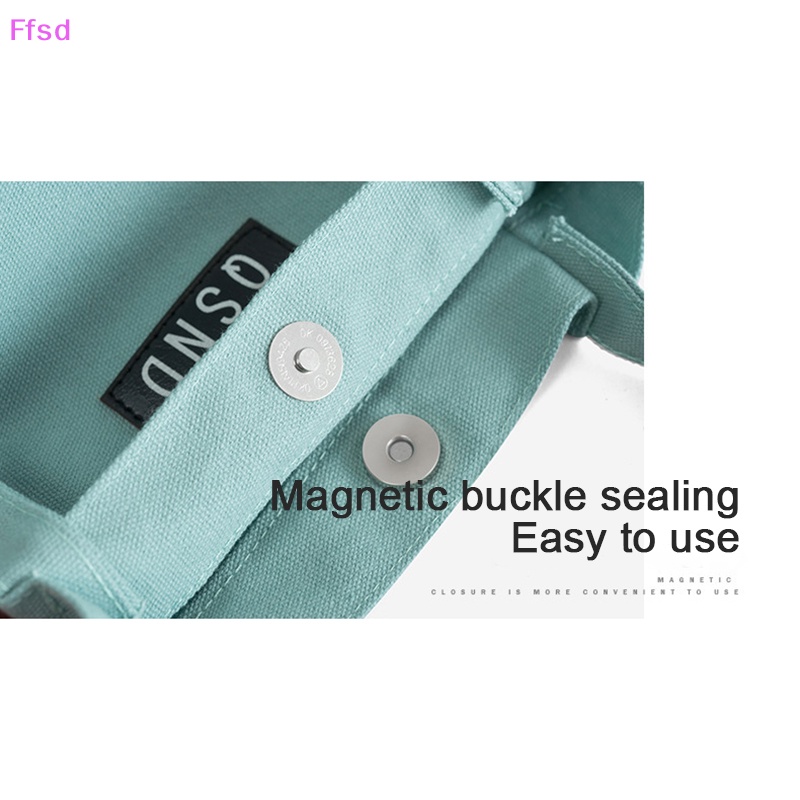 {Ffsd} Hàng Bán Chạy Túi Xách Đeo Vai Bằng Vải canvas Giải Trí Một Bên Vai