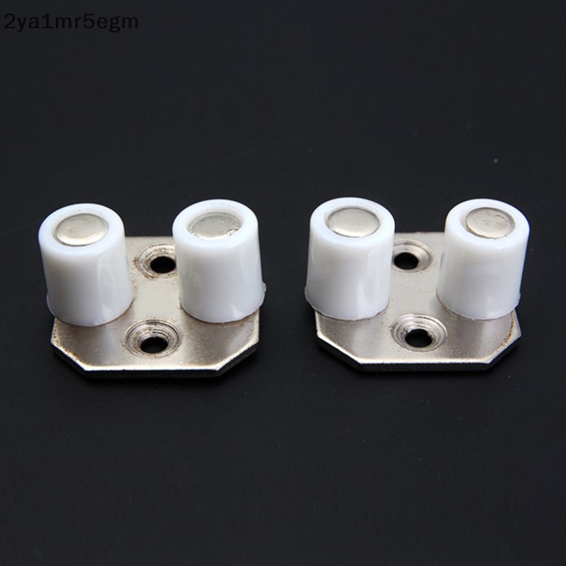 2 con lăn dẫn hướng cửa trượt bằng gỗ gắn sàn hàng đầu mới