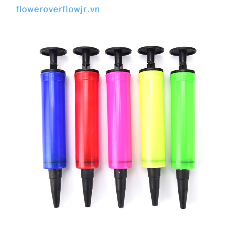 Dụng Cụ Bơm Bong Bóng Cầm Tay Bằng Nhựa Màu Sắc Ngẫu Nhiên