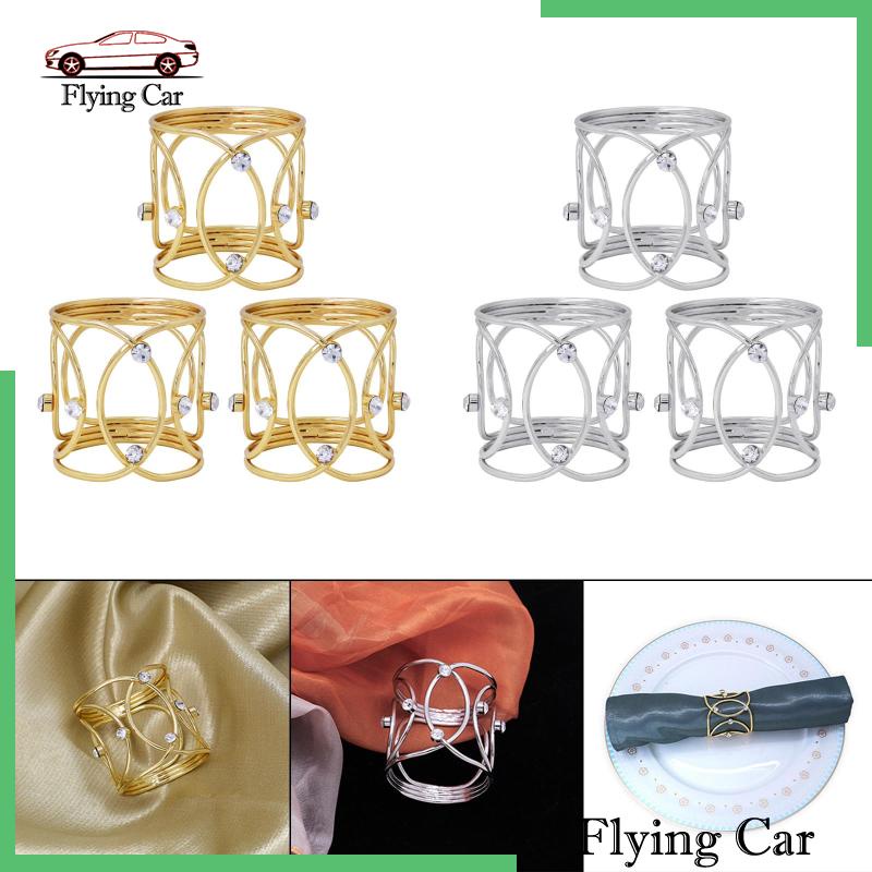 Bộ 3 Vòng Giữ Khăn Ăn Tiện Dụng Cho Ngày Lễ