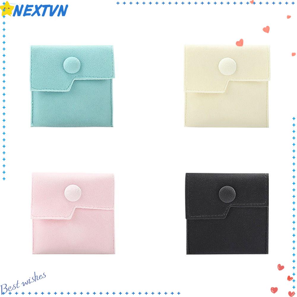 NEXTVN Túi Đựng Trang Sức Có Nút Bấm Thiết Kế Nhỏ Gọn Tiện Dụng