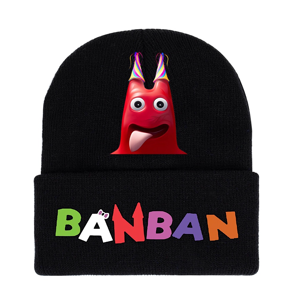 Mũ Beanie Dệt Kim Thêu Chữ Garten of Banban Thời Trang Mùa Đông Cho Nam Và Nữ