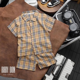Set Sọc Mùa Hè Cho Bé Trai