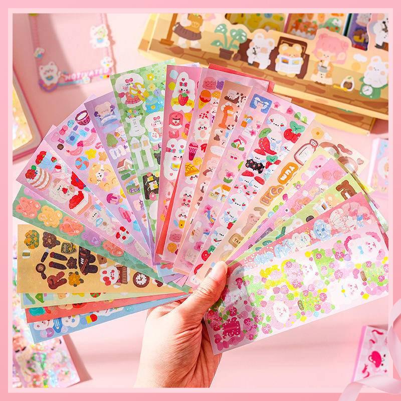 Bộ 200 Kiểu Sticker Hoạt Hình Bằng pvc Chống Nước Dùng Trang Trí