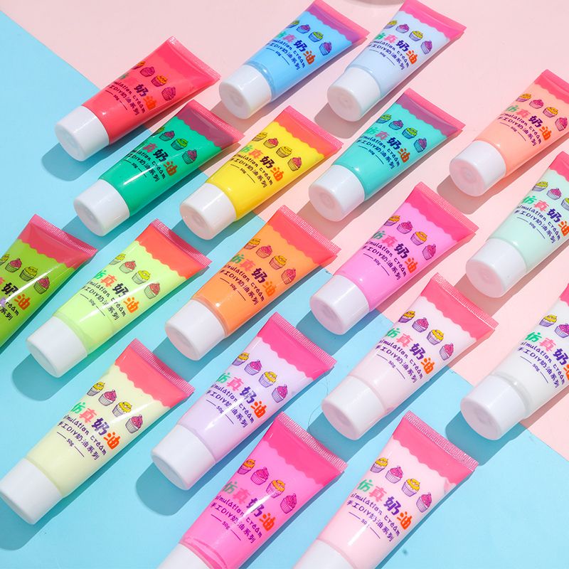 Kem keo, kem thạch trang trí toploader, ốp điện thoại loại 50gram tặng đầu bắt keo - KĐ