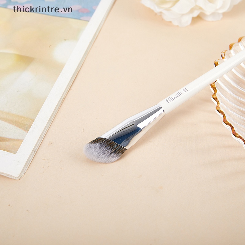 1 Cọ Trang Điểm Nền Góc Che Khuyết Điểm Cho Vùng Da Dưới Mắt