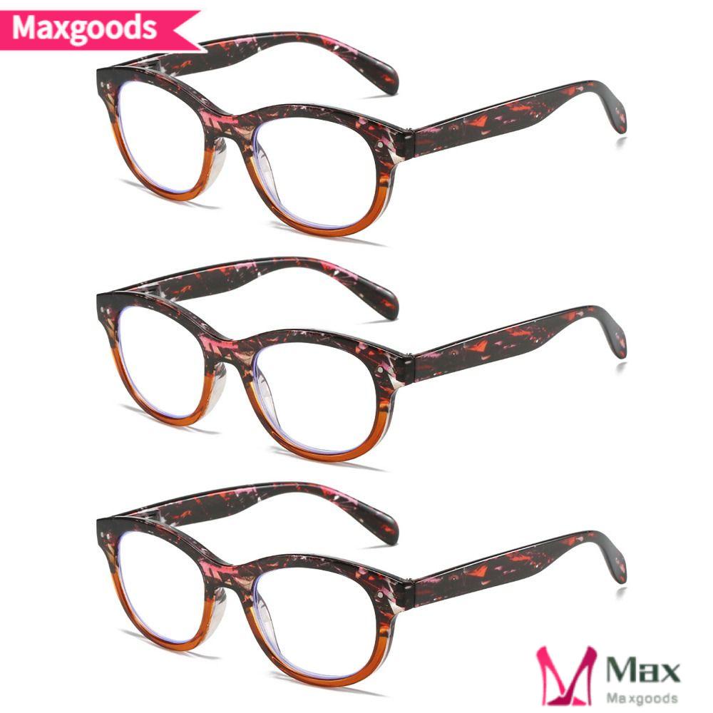 MAXG Kính Đọc Sách Gọng Siêu Nhẹ Thoải Mái Thiết Kế Tinh Tế Thời Trang