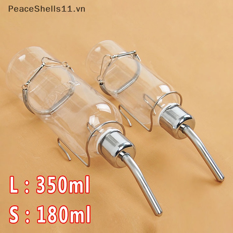 Bình Uống Nước Hình Trụ Cho Chuột Hamster / Thỏ