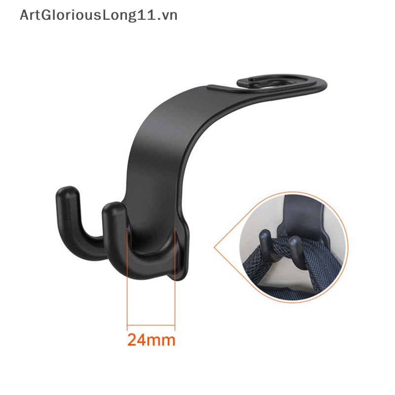 Móc Treo Đồ Gắn Lưng Ghế Xe Hơi Thông Dụng Gọn Gàng