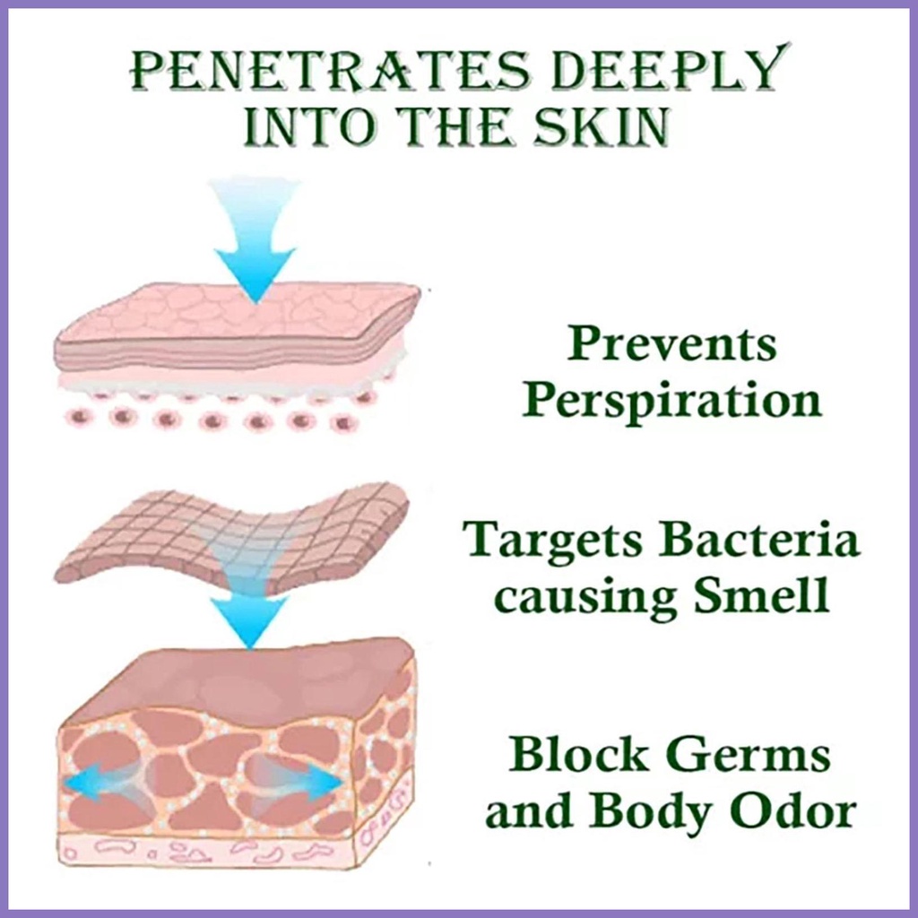 Kem Thảo Dược Tự Nhiên 0.7 Oz Loại Bỏ Mùi Hôi Dưới Cánh Tay Lâu Trôi Cho nota2vn