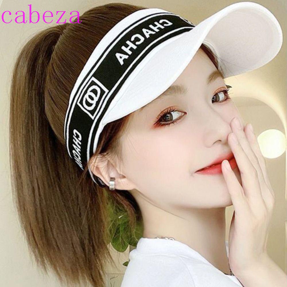 CABEZA Tóc Giả Ngắn Thẳng Màu Trắng Tự Nhiên Có Thể Điều Chỉnh Thời Trang Mùa Hè Cho Nữ