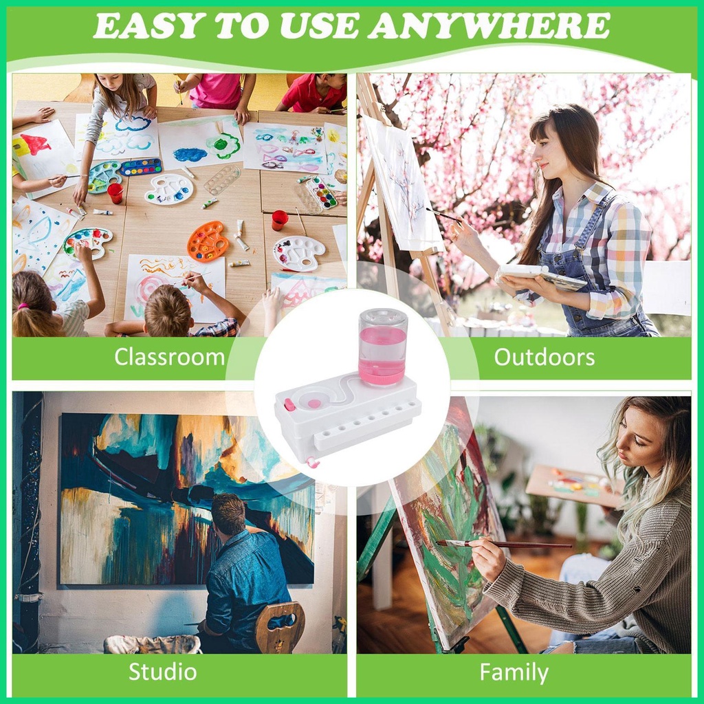 Dụng Cụ Cọ Sơn Đa Chức Năng Có Lỗ Thoát Nước Tiện Dụng