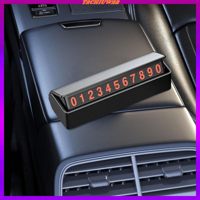 Thẻ Ghi Số Điện Thoại Siêu Nhẹ Gắn Bảng Điều Khiển Xe Hơi