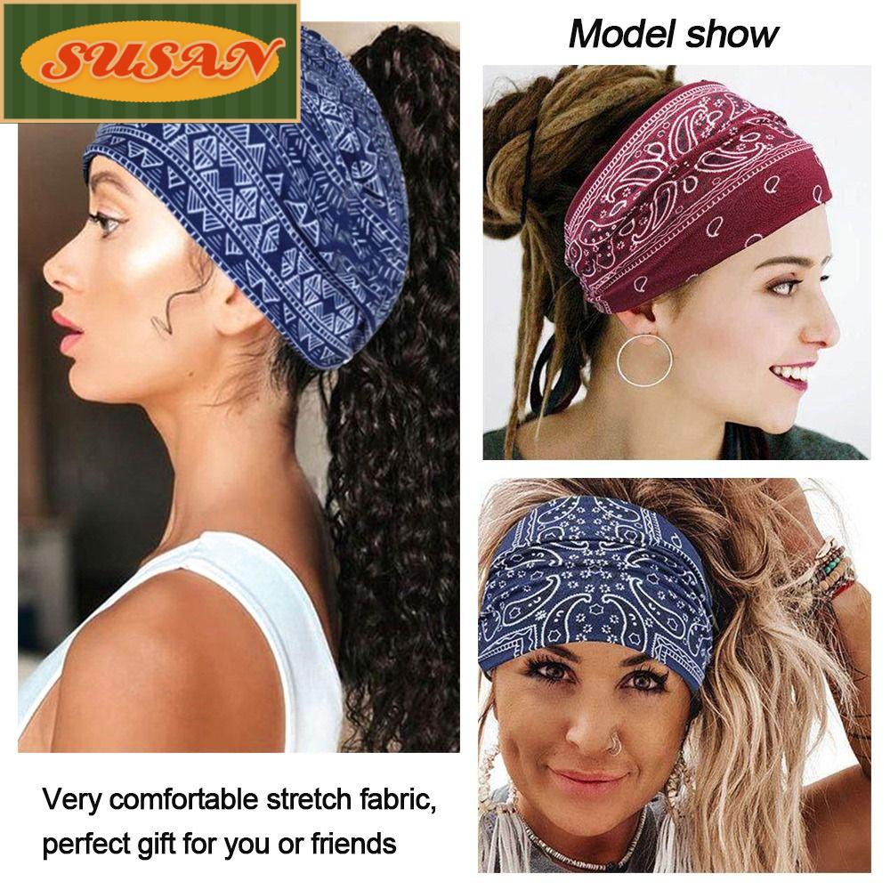 SUSANS Băng Đô Thể Thao Co Giãn Cho Nam Nữ