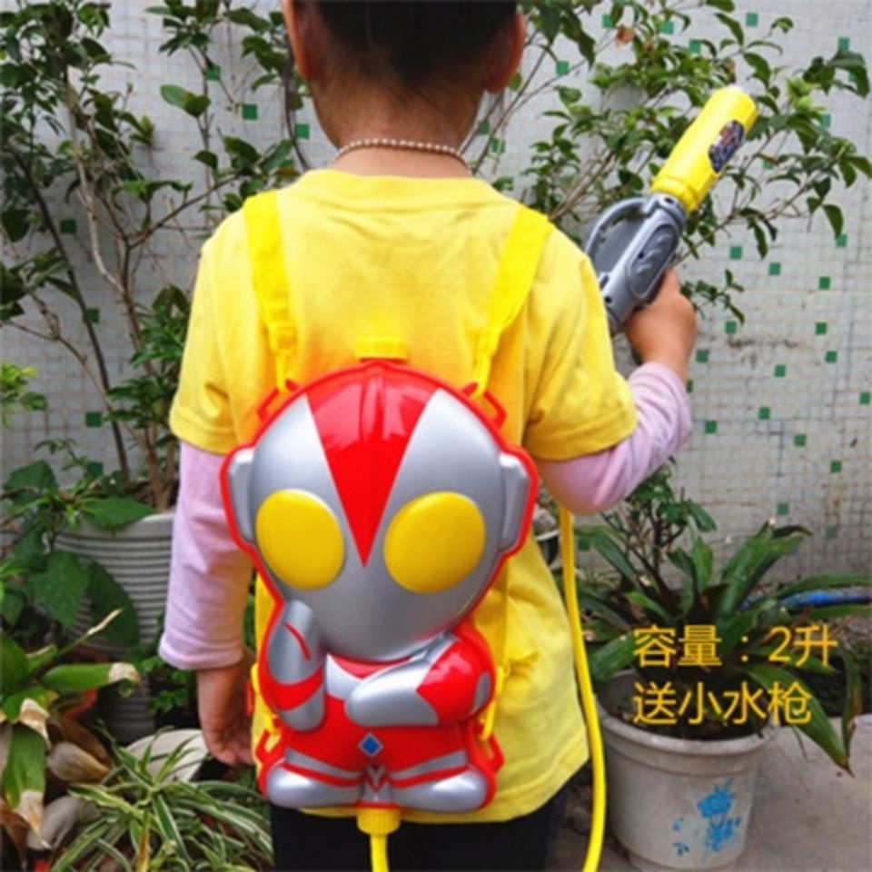 Balo Đi Biển Họa Tiết Hoạt Hình Có Súng Phun Nước Dành Cho Trẻ Em