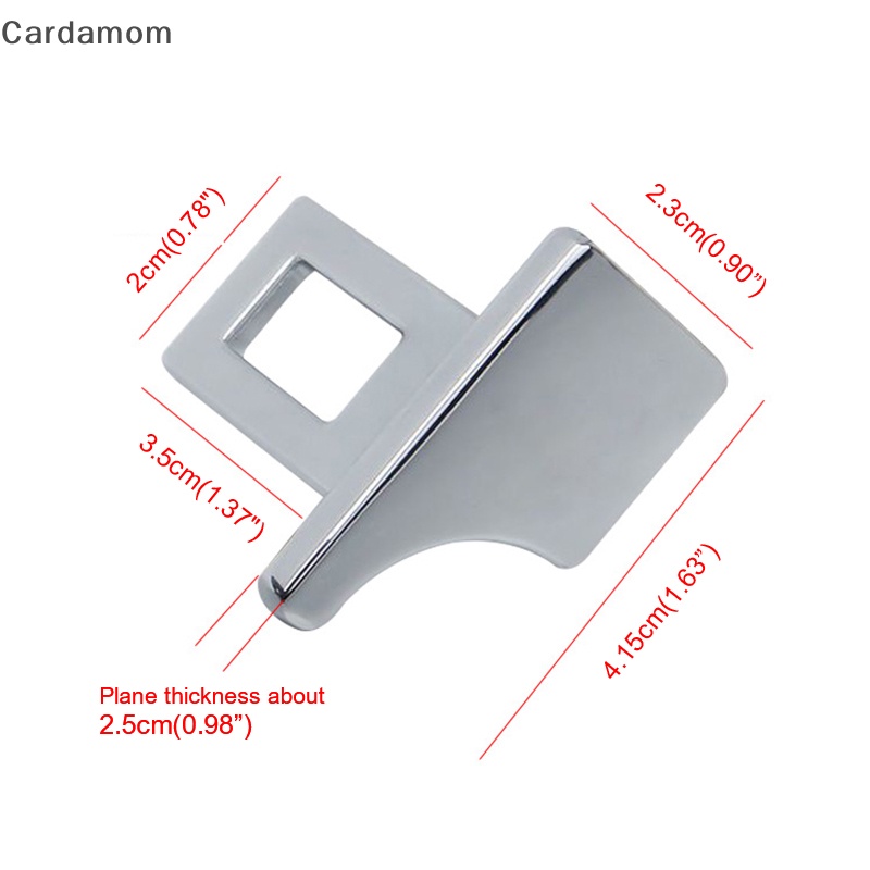 Chốt Cài Dây Đai An Toàn Xe Hơi  Bằng Kim Loại