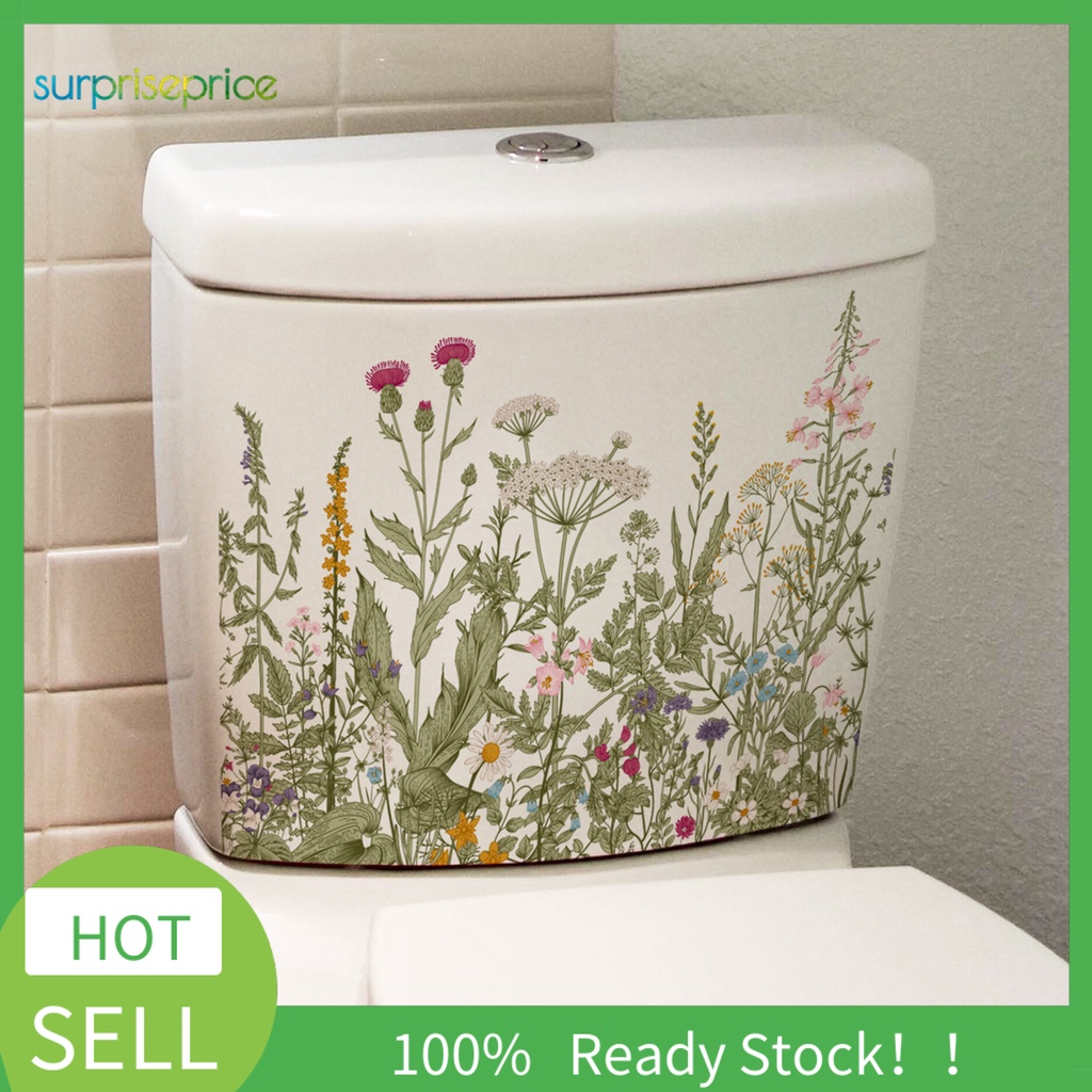 1 Tờ Đề Can Dán Tường Tự Dính Hình Hoa Lá Nghệ Thuật Tháo Gỡ Được