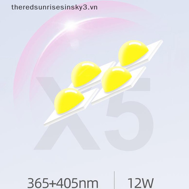 Đèn LED UV Sấy Khô Sơn Móng Tay 12W Kích Thước Nhỏ Gọn Thời Trang