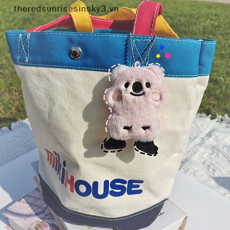 Móc Khóa Hình Gấu Koala Nhồi Bông Dễ Thương Dùng Trang Trí
