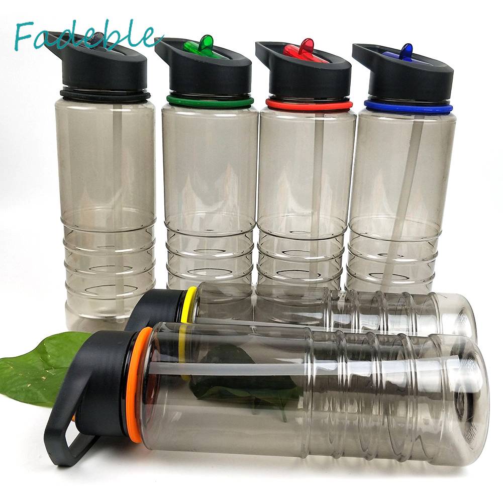 Bình Nước 800ML Kèm Ống Hút Có Thể Tái Sử Dụng