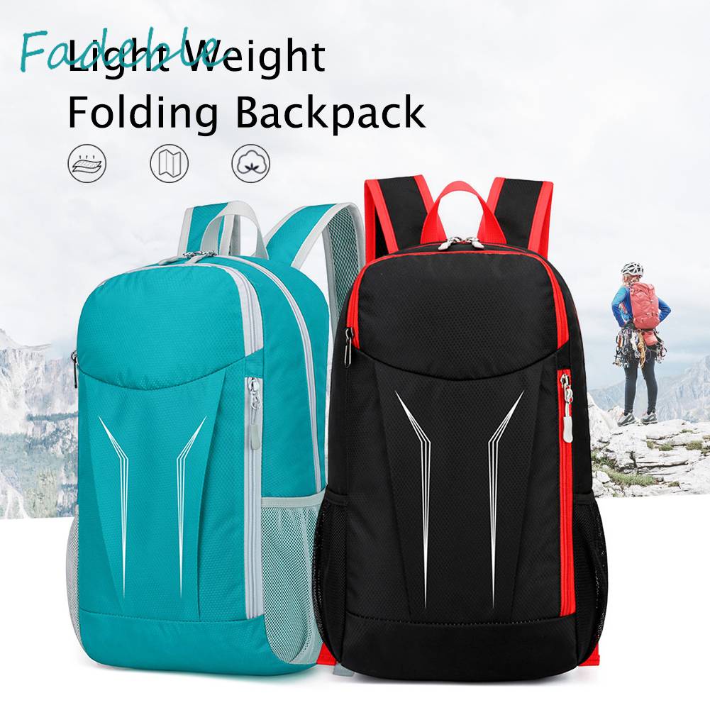 Ba Lô Leo Núi / Cắm Trại Bằng Nylon Thoáng Khí Chống Thấm Nước