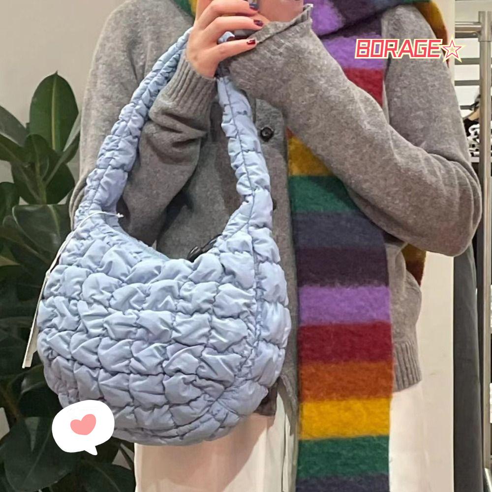 BORAG Túi Xách Cotton Phong Cách Boho Cho Nữ