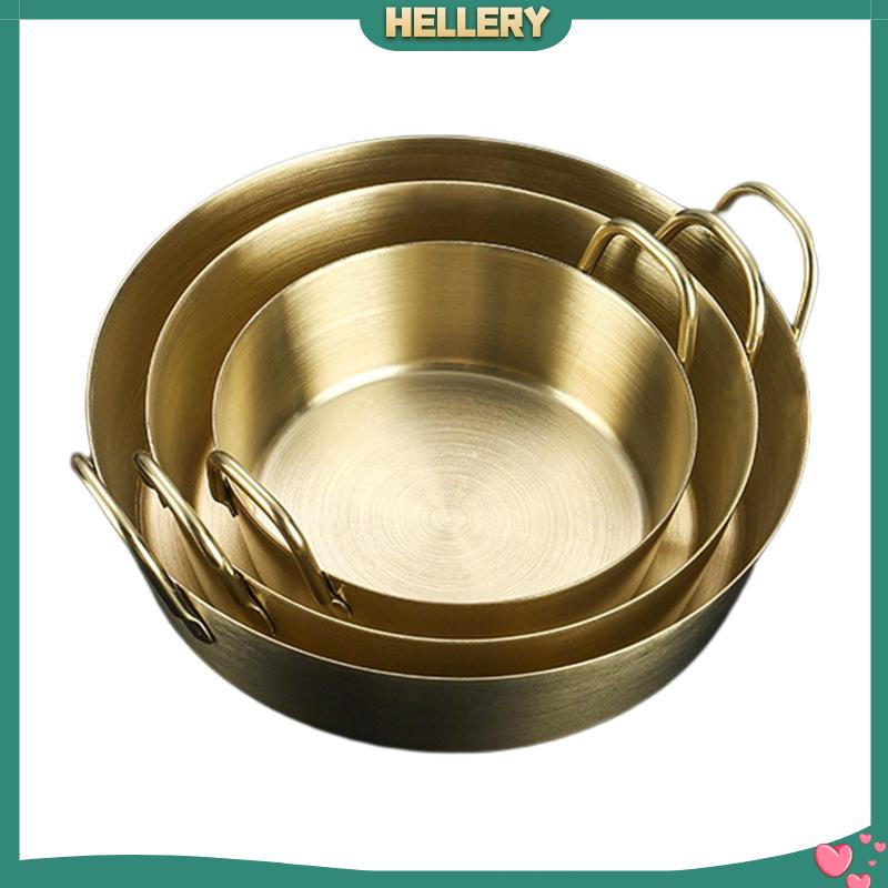 Tô Đựng Nước Sốt Bằng Thép Không Gỉ Với Tay Cầm Đôi Tiện Dụng