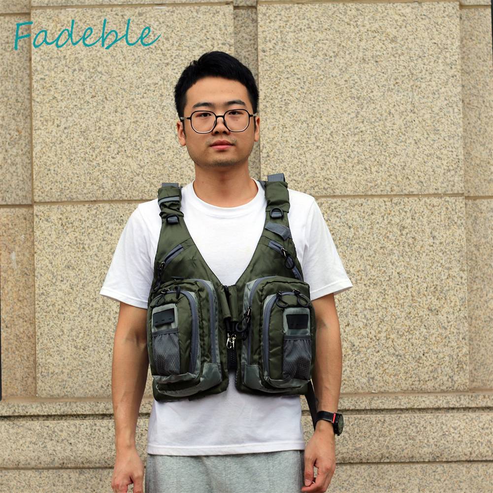 Áo Phao Câu Cá An Toàn 10 Túi