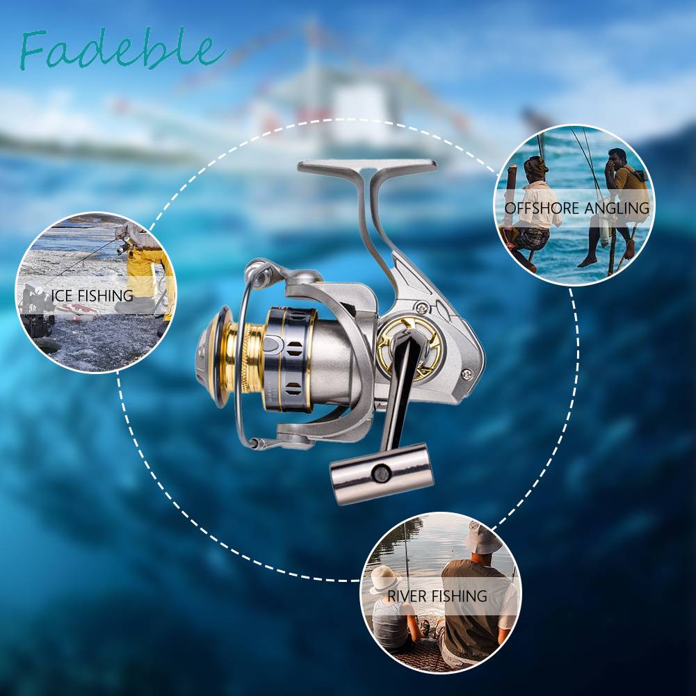 Guồng Quay Câu Cá Bằng Kim Loại Trọng Lượng Nhẹ