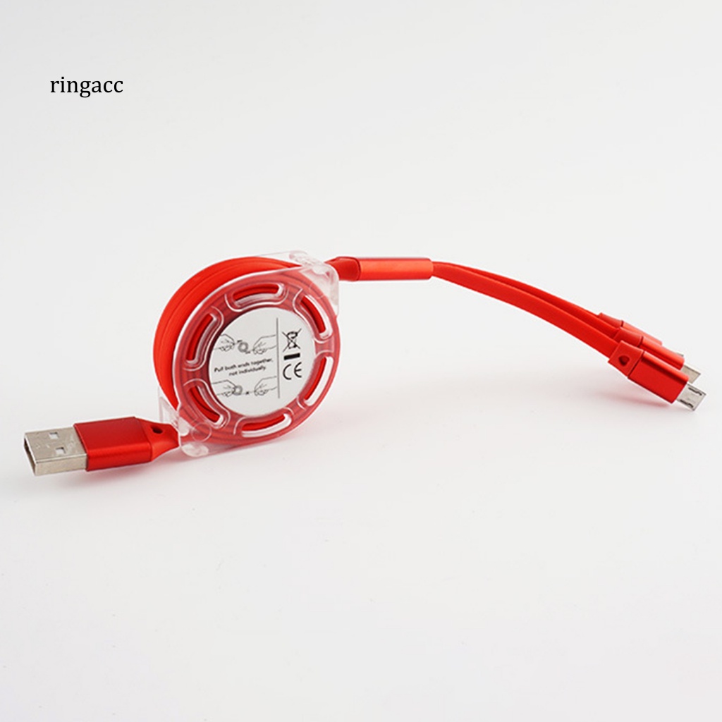 Dây Cáp Sạc Nhanh RGA Cho Điện Thoại Micro Usb Ba Trong Một