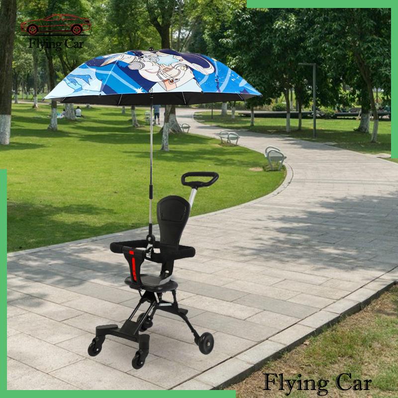 Dù Che Nắng 85cm Có Kẹp Gắn Ghế Đẩy Em Bé