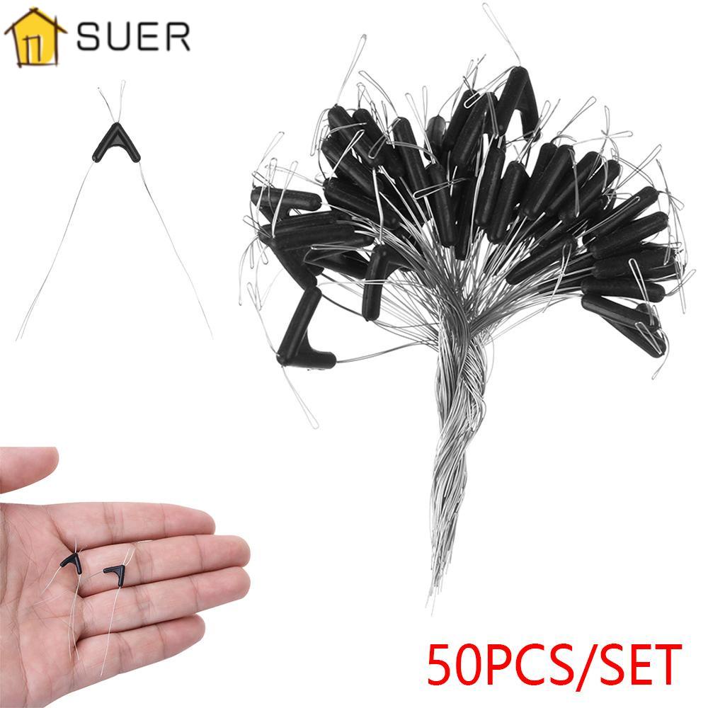 SUENIN Bộ 50 Móc Câu Cá Có Thể Xoay Được