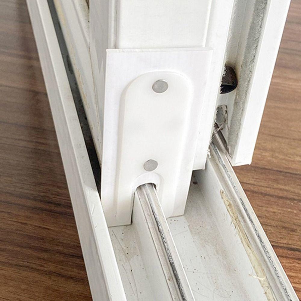 MALCOLM Bộ 4 Miếng Chặn Cửa Sổ Tự Dính Bằng Nhựa Chống Gió Cách Âm