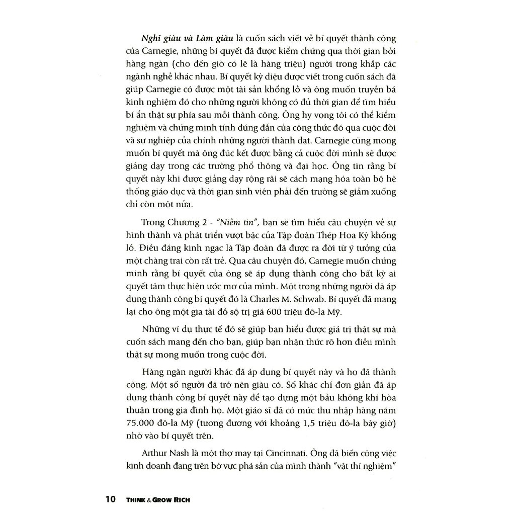 Sách - Nghĩ Giàu & Làm Giàu