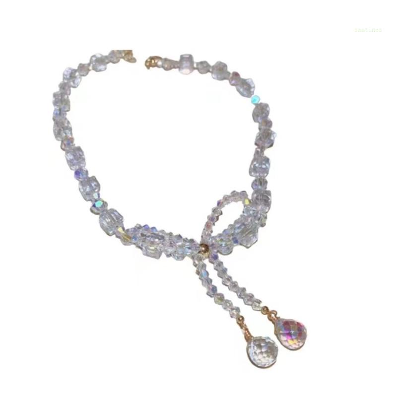 Vòng Cổ Choker Đính Hạt Pha Lê Sang Trọng Cho Nữ