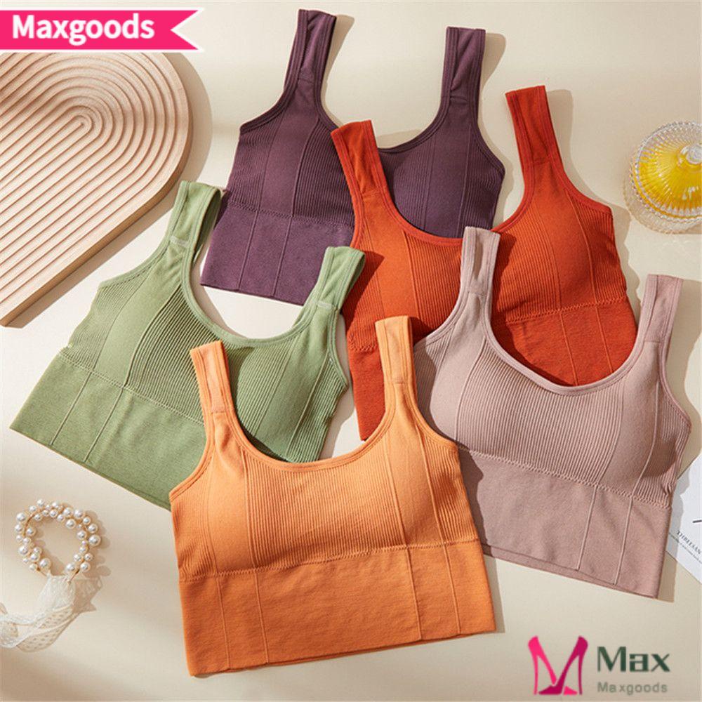 MAXG Áo Ngực Thể Thao Chống Sốc / Mồ Hôi Thiết Kế Cá Tính Cho Nữ