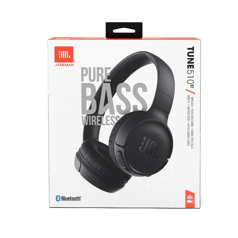 Tai Nghe Bluetooth Không Dây JBL TUNE 510BT Có Mic Phong Cách Thể Thao Cho Nam Và Nữ