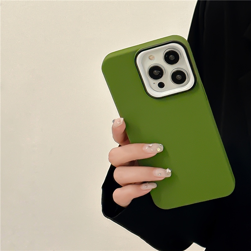 Ốp Điện Thoại Silicon Mềm Chống Sốc Không Để Lại Dấu Vân Tay Cho iPhone 14 Plus 13 12 11 Pro Max