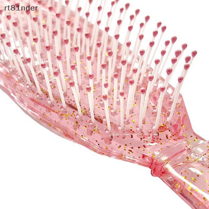 Lược Chải Tóc 8 Hàng Tạo Kiểu Tóc Xoăn Thẳng Mát Xa Da Đầu Dành Cho Nữ Dùng Ở Nhà / Salon