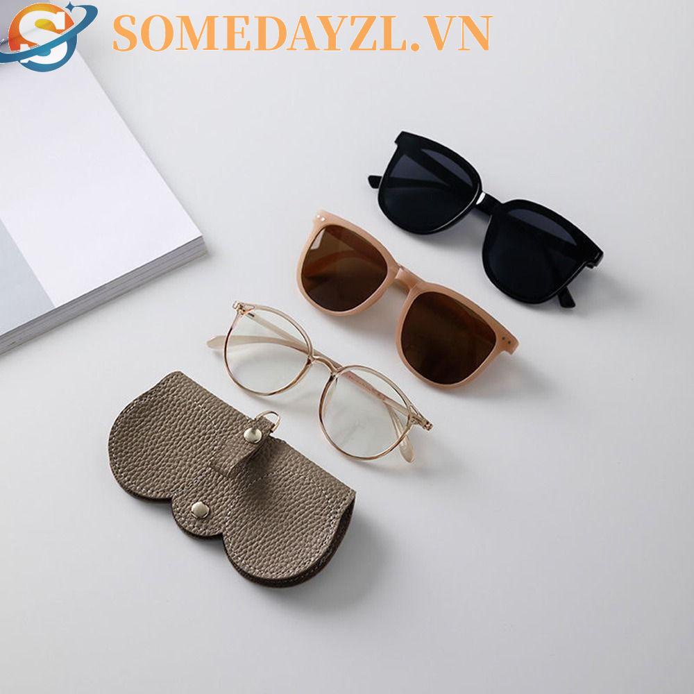 SOMEDAYZL Túi Da PU Mềm Đựng Mắt Kính Đọc Sách Tiện Dụng Cho Nam Và Nữ