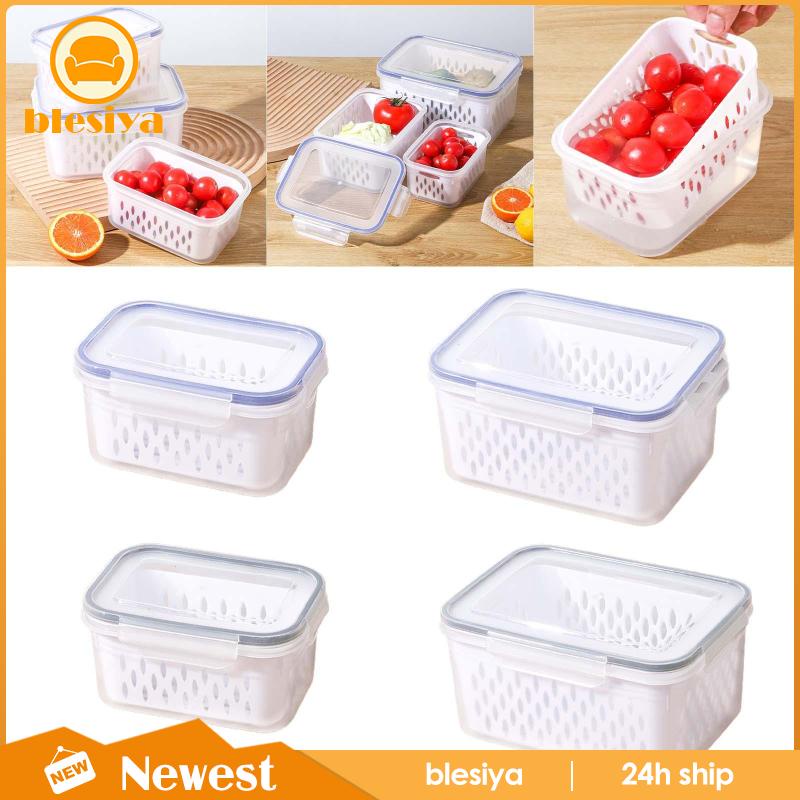 Rổ Đựng Thực Phẩm Có Thể Tháo Rời Tiện Dụng Cho Tủ Lạnh