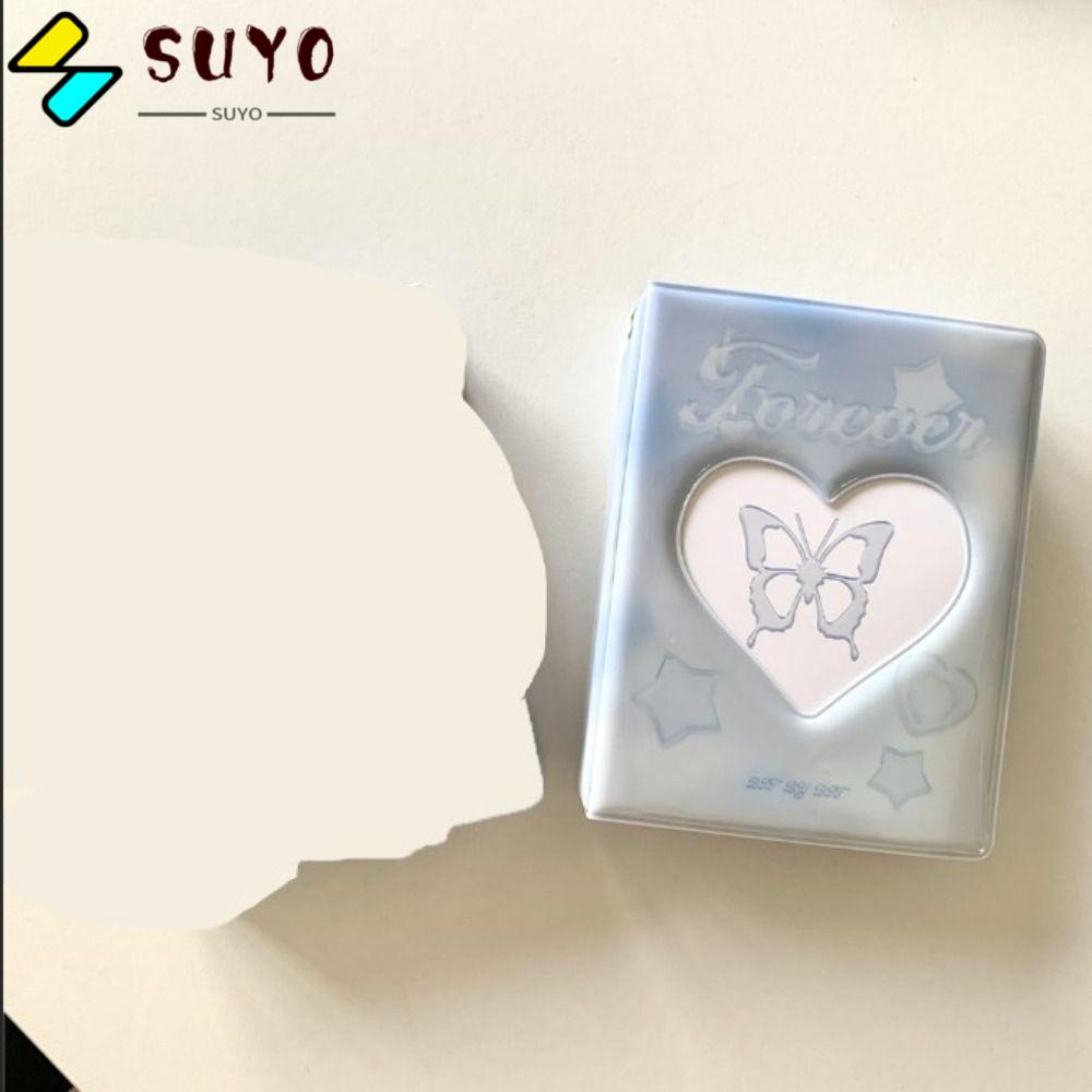SUYO Album Ảnh 80 Ngăn Mini Hình Bướm Dễ Thương Cho Bạn Gái