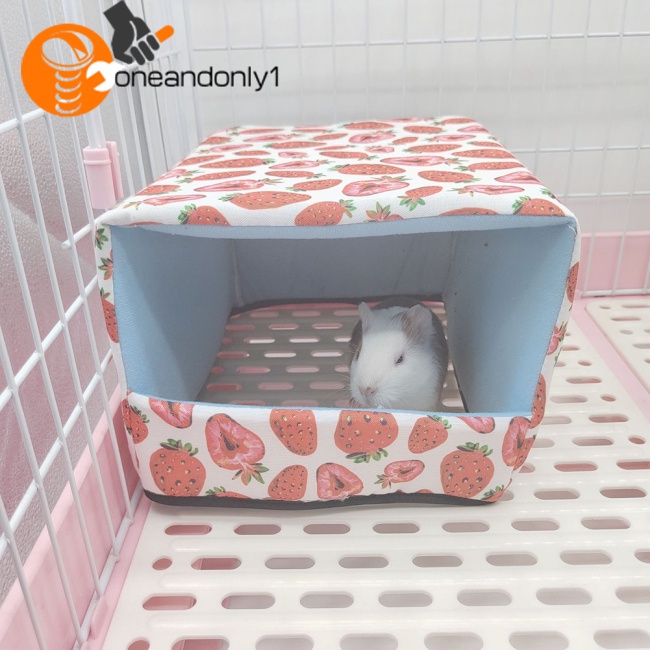 [COD] Giường Ngủ Cotton Ẩn Dưới Đáy Không Đáy Cho Thỏ / Nhím / Heo Guinea