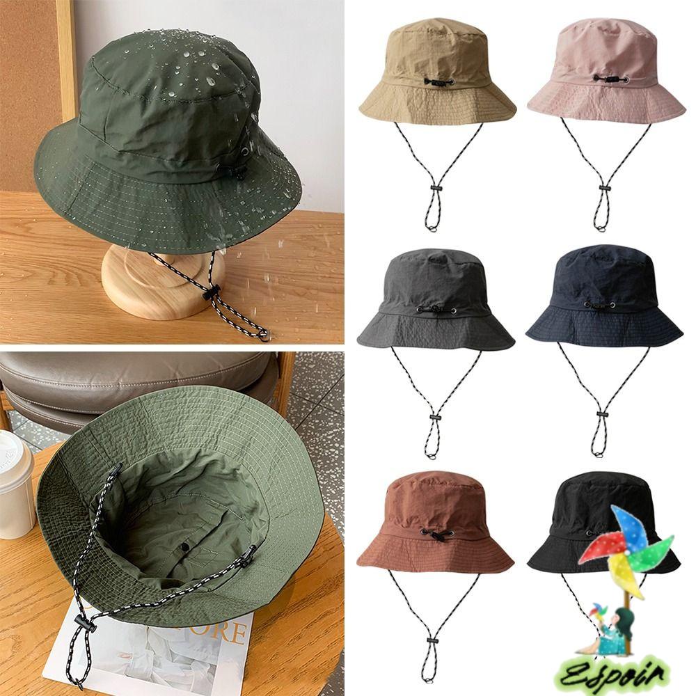 ESPO Mũ Bucket Chống Nắng Chống Thấm Nước Nhanh Khô Thời Trang Mùa Hè