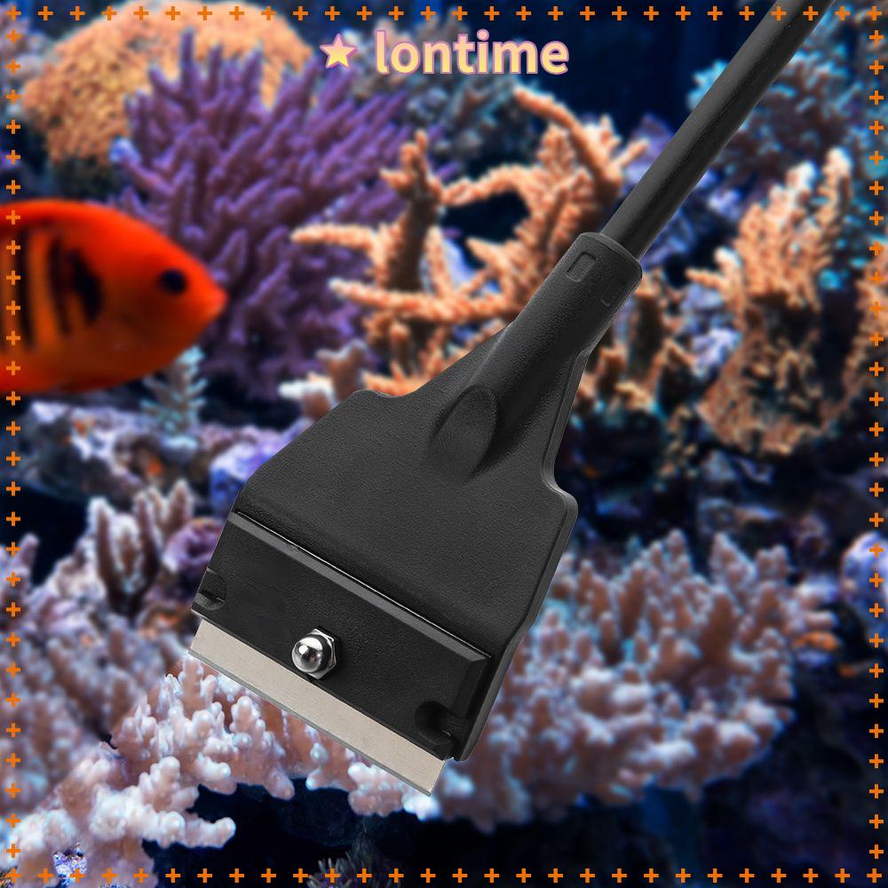 LONTIME Dụng Cụ Cạo Vệ Sinh Kính Bể Cá Bằng Thép Không Gỉ