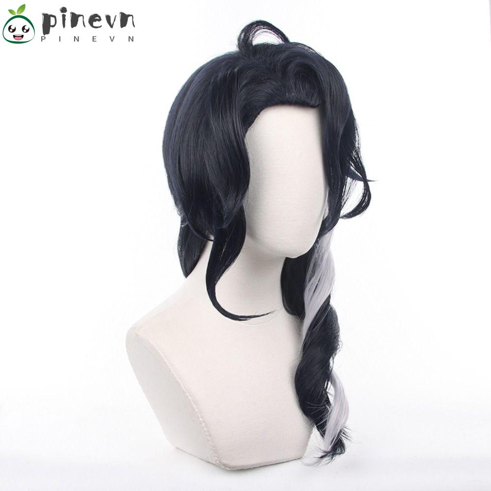 PINEVN Tóc Giả Dài 55cm Chịu Nhiệt Hóa Trang Dự Tiệc